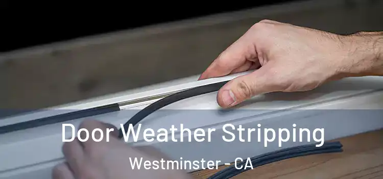  Door Weather Stripping Westminster - CA